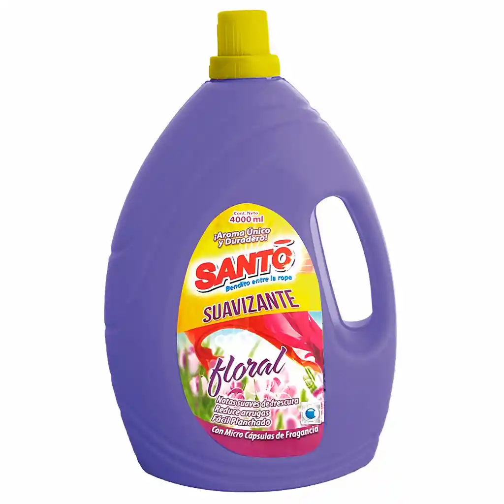 SANTO Suavizante Para Telas Floral