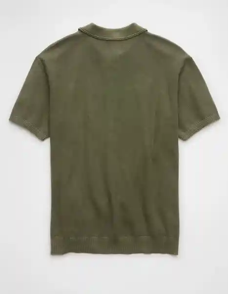 Suéter Hombre Tejido Verde Talla: MEDIUM 2007309 American Eagle