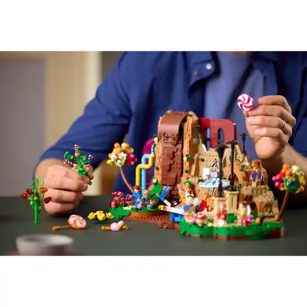 Set de Construcción Willy Wonka y La Fábrica de Chocolate Lego
