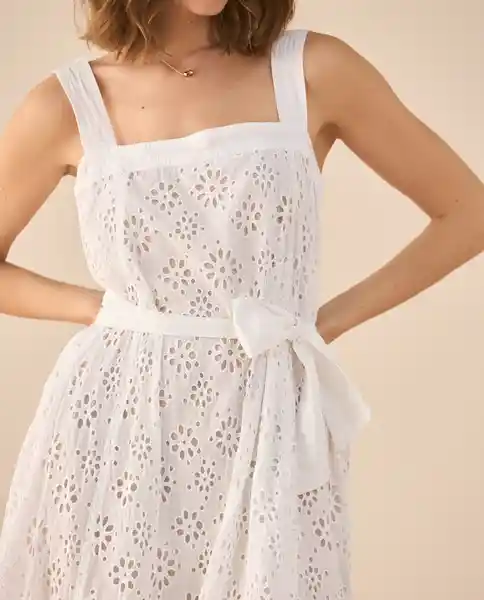 Vestido Blanco 0 Claro Talla M 691G210 Esprit