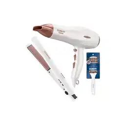 Conair Kit Secador + Plancha + Cepillo DC 530CS22175028AL