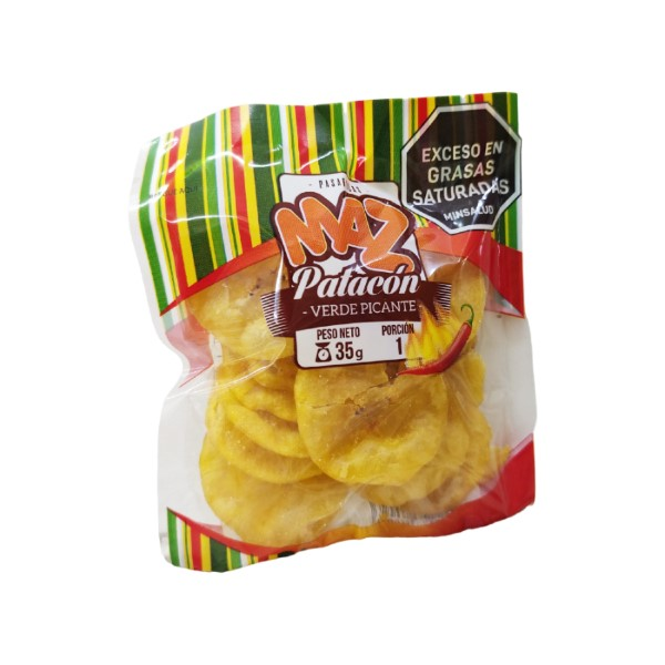 Maz Plátano Verde Picante 35 g