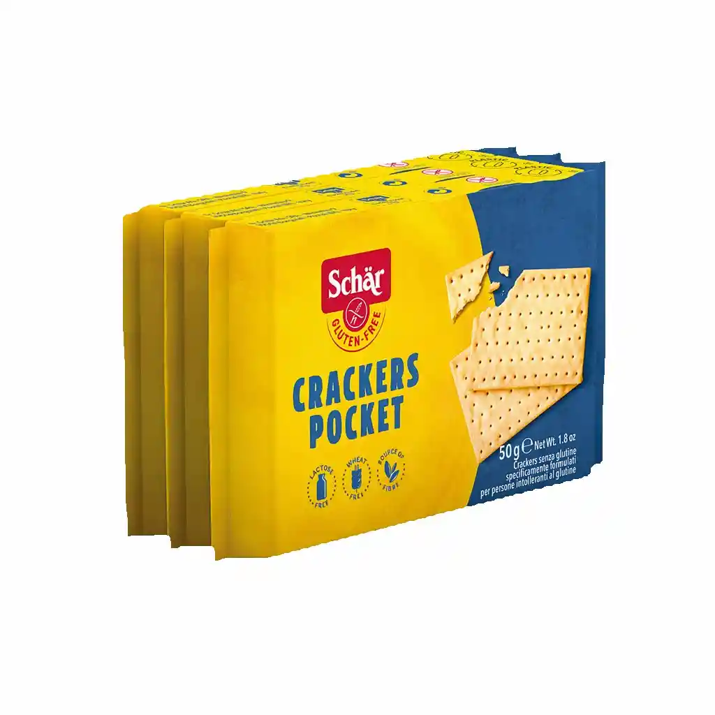 Schär Galleta Crackers Pocket sin Gluten Pack