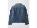 Chaqueta jean Hombre Azul Talla Small American Eagle