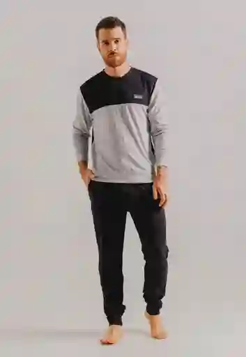 Pantalon Largo Pijama M-negro