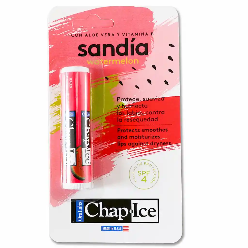 Chap Ice Protector Labial Stick Sandia