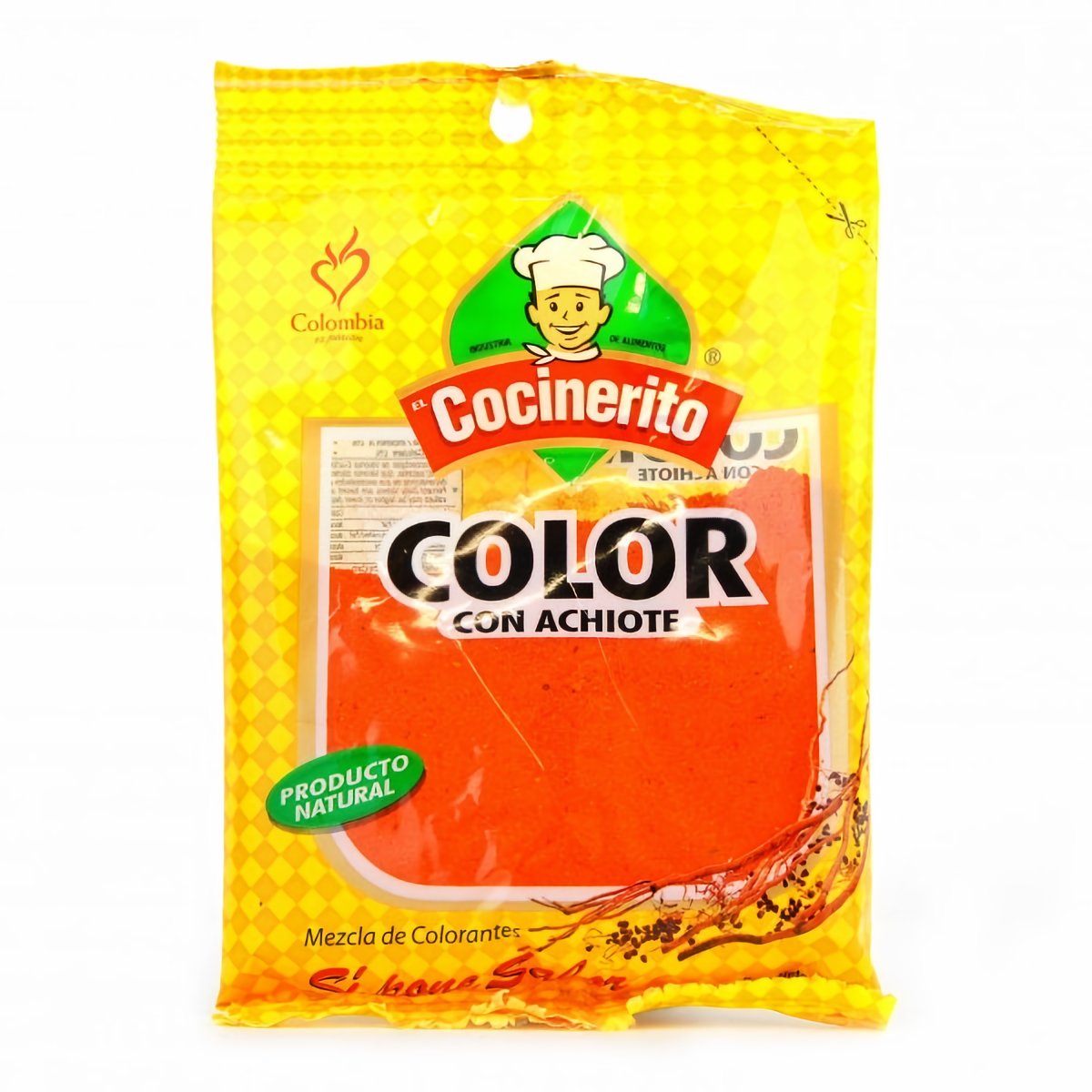 El Cocinerito Condimentos Color 10 g
