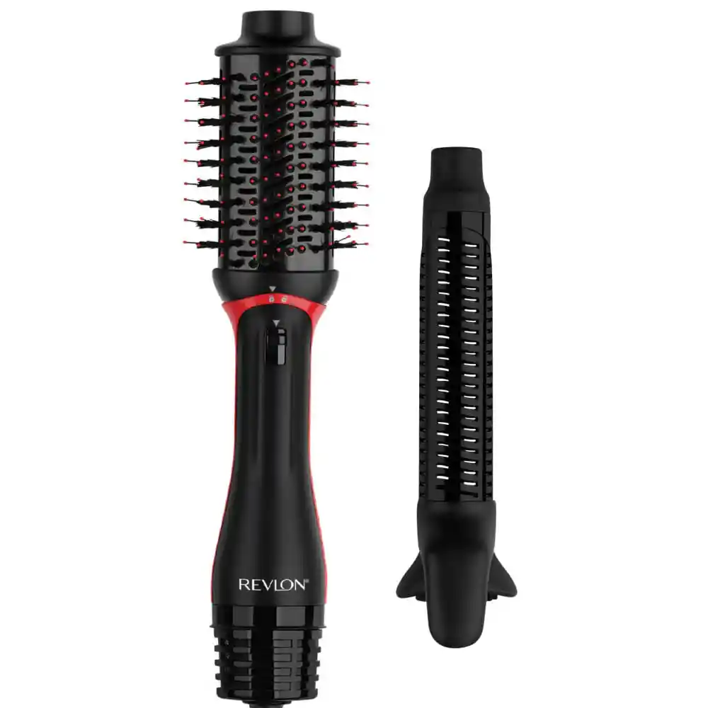 Kit Revlon Cepillo + Volumizador One Step Styling Plus 4 Temperaturas