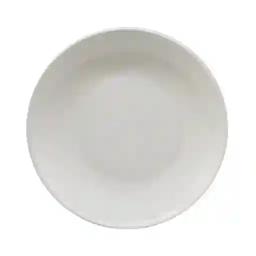 Sabana Plato Circular Grande Blanco