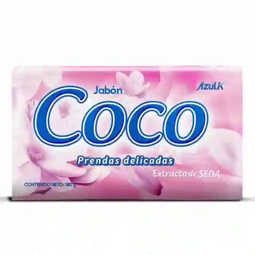 Coco Jabón en Barra con Extractos de Seda