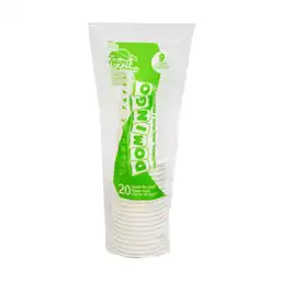 Domingo Vaso Blanco de Papel 9 Onzas