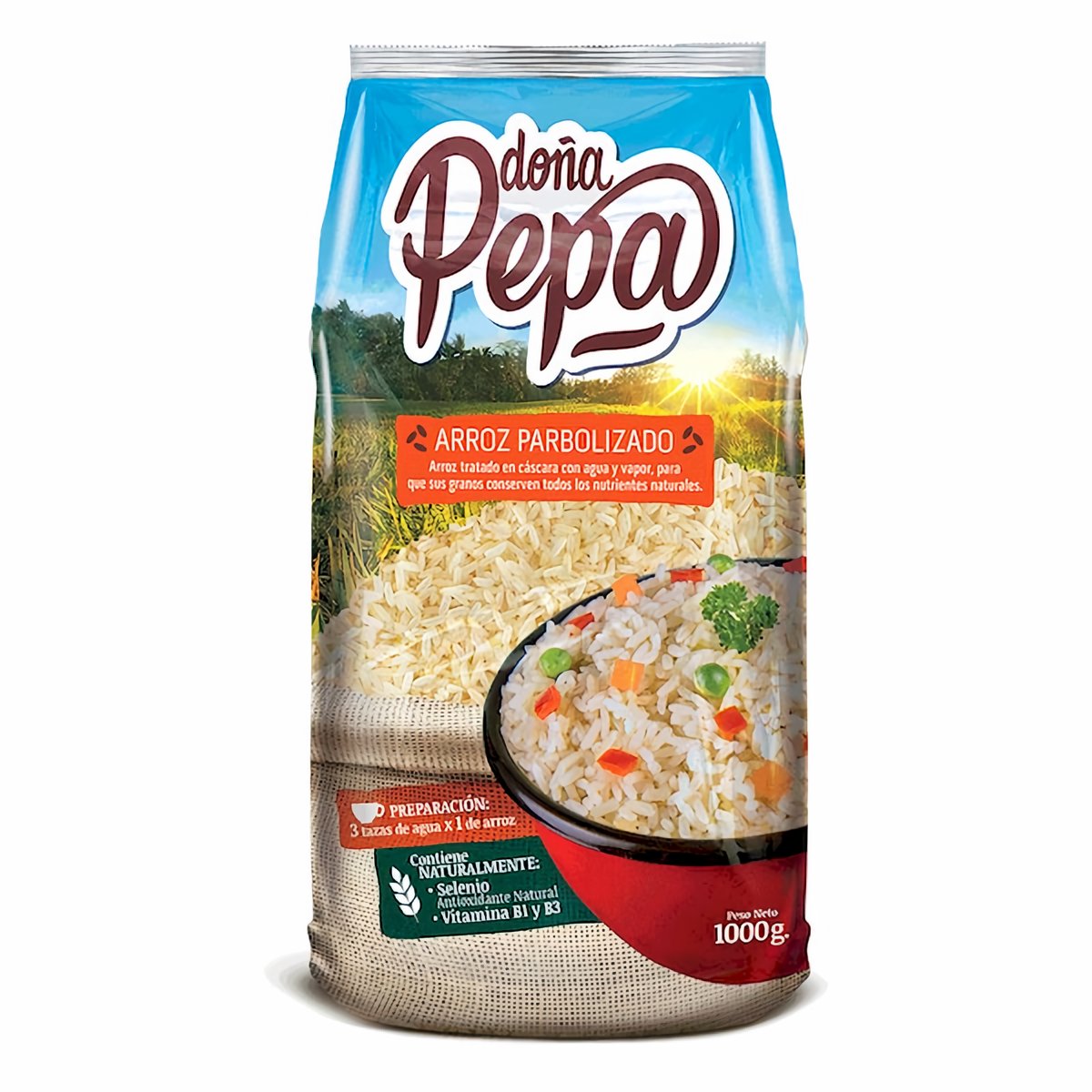 Dona Pepa Arroz Parbolizado 1000 g