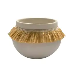 Maceta Krea Decorativa Fibra Nativa