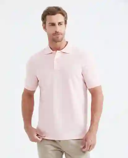 Camiseta Polo Classic Hombre Rosa Turbío Talla L Chevignon