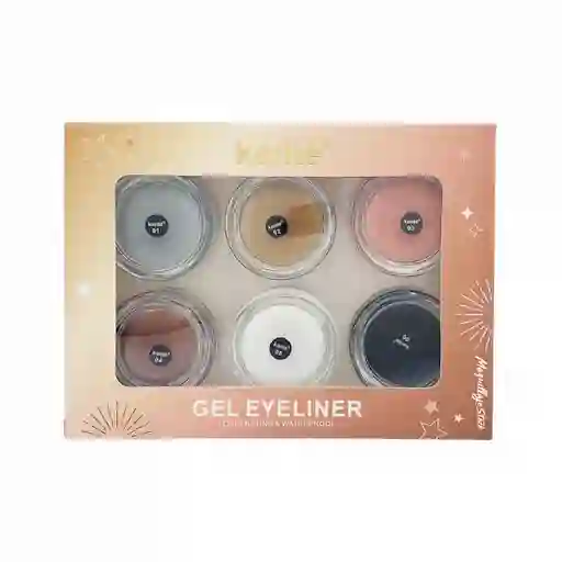 Karite Delineador De Ojos En Gel Tonos Nude Waterproof 9524947A