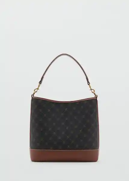 Bolso G Isoldo Marrón Talla 99 Mujer Mango