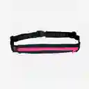 Inkanta Cinturón Fitness Spibelt Negro Cremallera Rosa