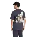 Adidas Camiseta Manga Corta Entrenamiento Hombre Gris Talla S