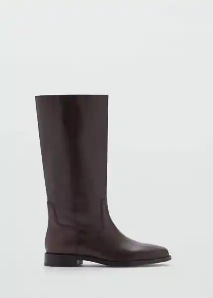 Botas Amor Chocolate Talla 37 Mujer Mango