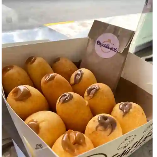 Buñuelo Relleno Chocolate