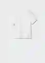 Camiseta Golden Offwhite Talla 10 Niños Mango