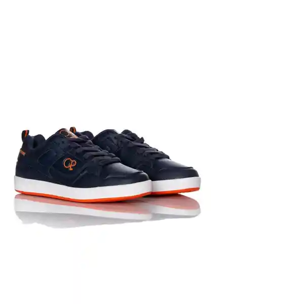 Ocean Pacific Tenis de Hombre Talla 43 Color Azul/Naranja