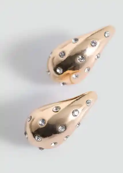 Pendientes Drops Oro Talla 99 Teen Niñas Mango