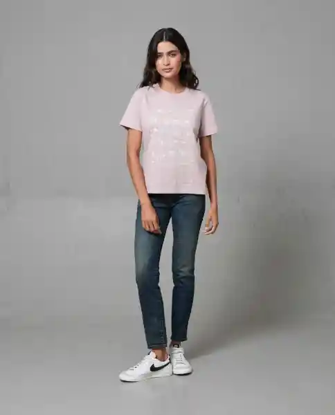 Camiseta Mujer Morado S 202G101_MOR143710 Rifle