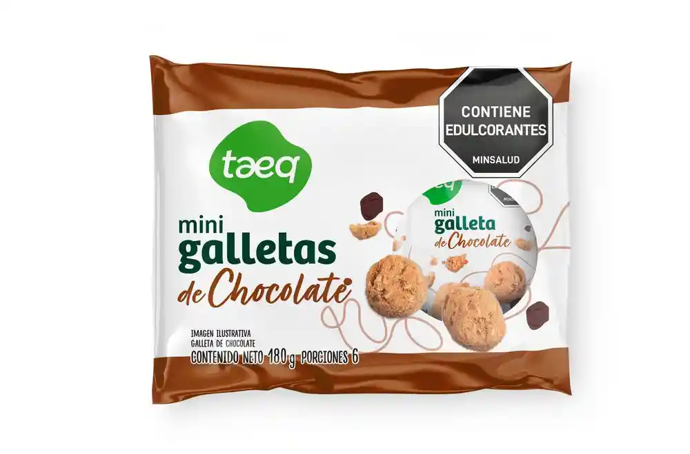 Mini Galleta Chocolat Six Pack Taeq