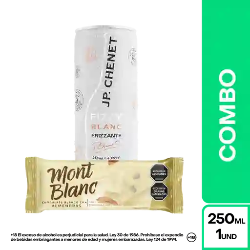 Jp Chenet Aperitivo Fizzy Vino Blanc + Mont Blanc Chocolate