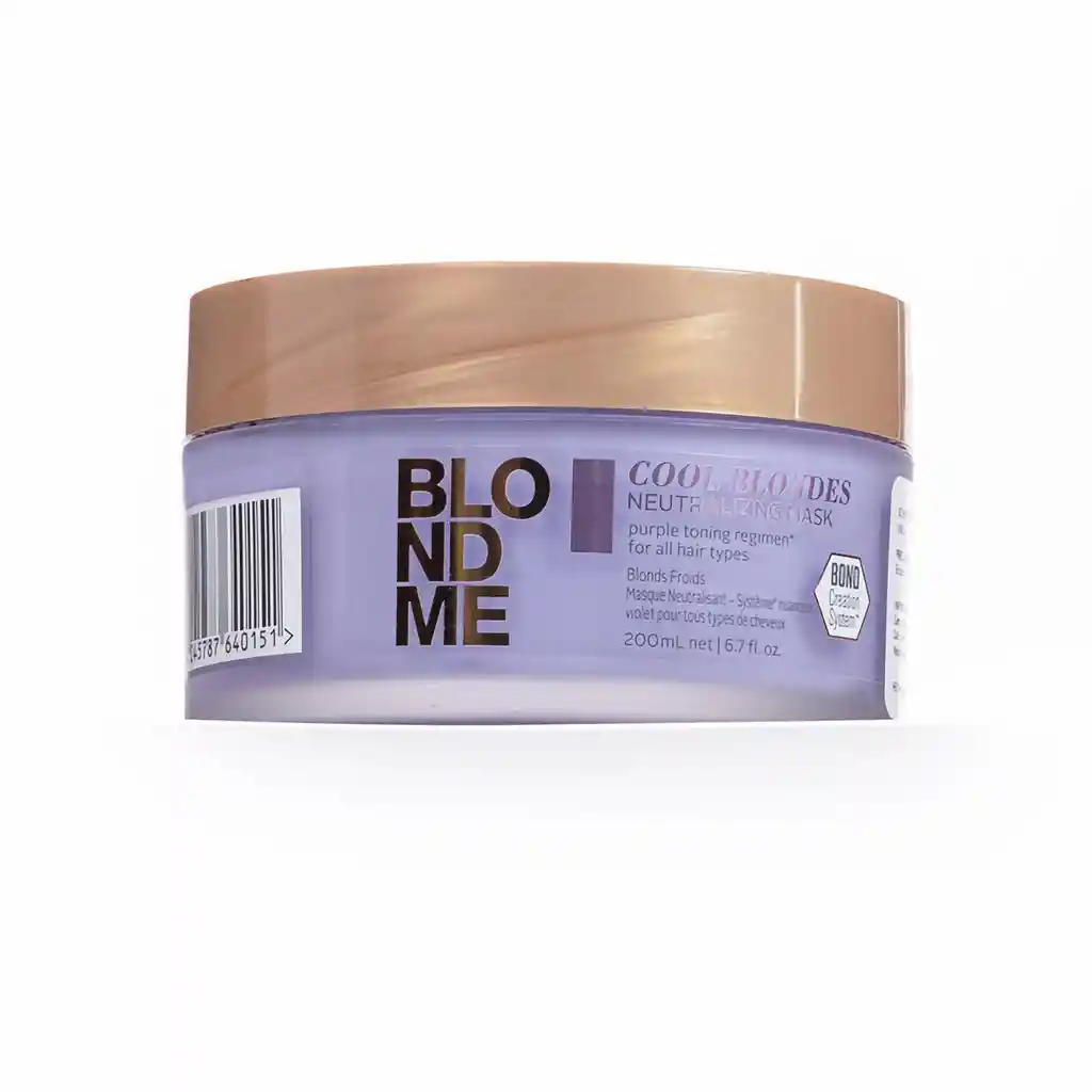 Schwarzkopf Blondme Mascarilla Cool Blondes de 200 ml