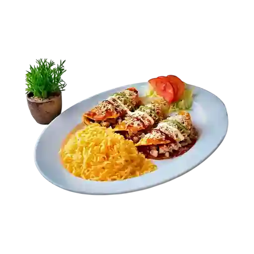 Enchiladas Vegetarianas