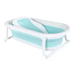 Bañera Plegable Soporte Bebé Wanda Azul Happy Baby