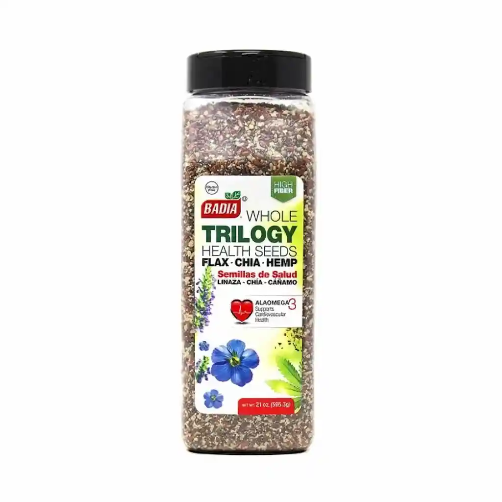 Badia Semillas de Linaza Chía Cáñamo Gluten Free 295.3 g