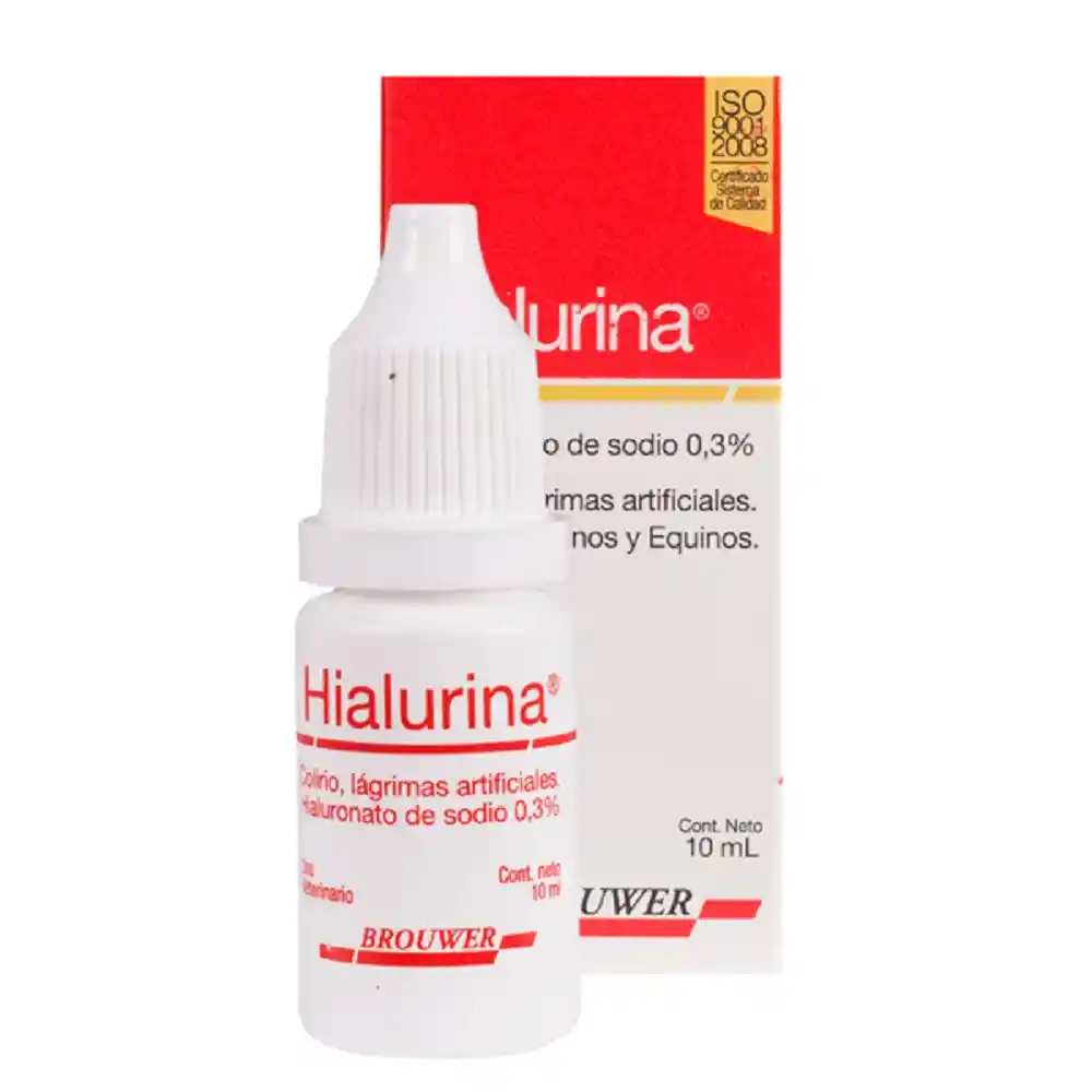 Hialurina Lágrimas para Caninos Felinos y Equinos (0.3 %)