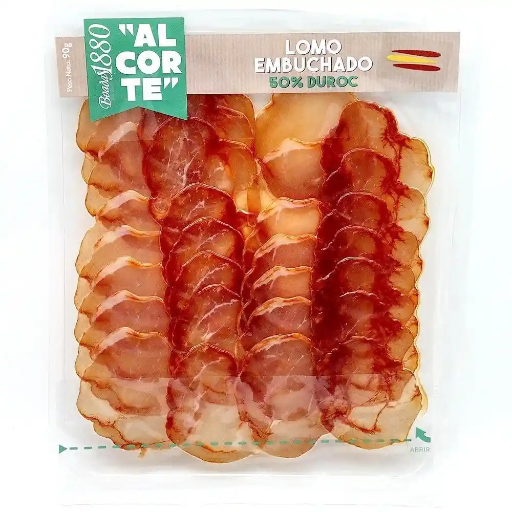 Lomo Embuchado Iberico Cebo 50% Al Corte Boadas Fundada en 1880