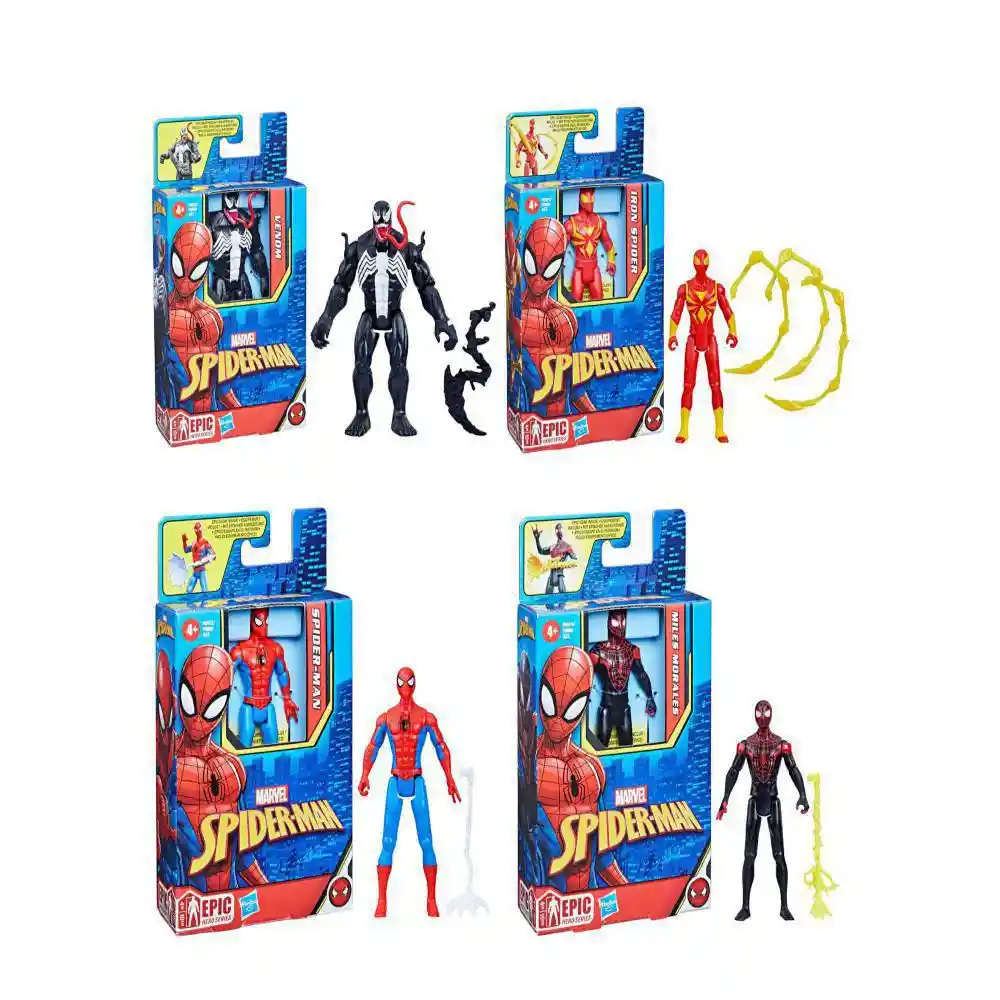 Figuras Spiderman Epic Hero Series