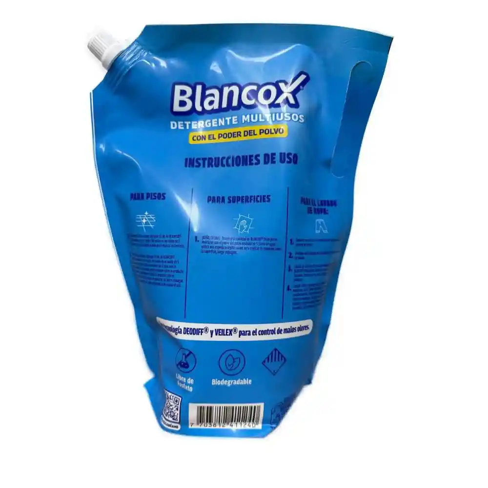 Detergente Blancox Multiusos Con Bicarbonato (1500 Ml)