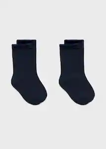 Calcetines Solid Navy Talla 21 Niños Mango