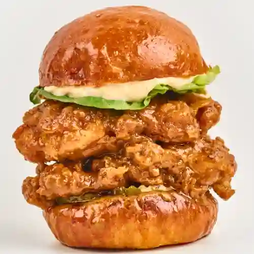 Double buffalo chicken sandwich