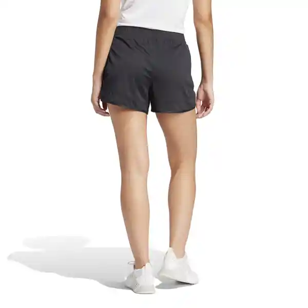 Adidas Short Pacer Knit High Para Mujer Negro Talla M5