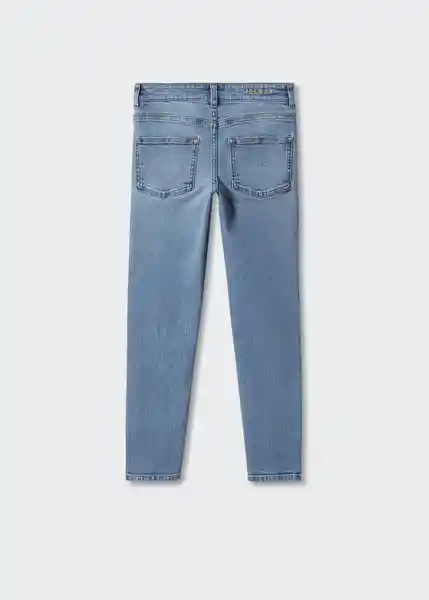 Jean Slim Tejano Medio Talla 06 Niños Mango