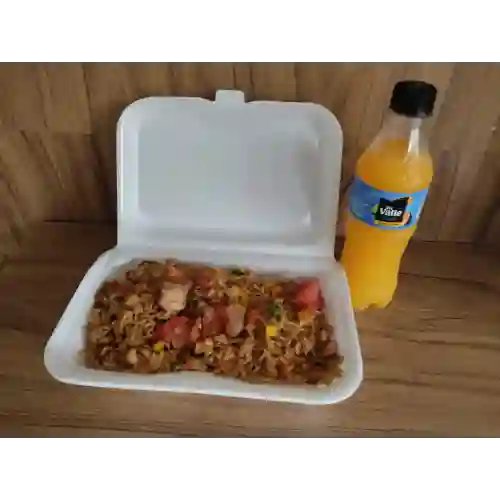 Arroz Ranchero Personal + Jugo 400 ml