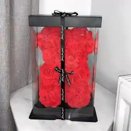 Osito de Rosas Eternas