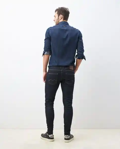 Supe Slim Fit Hyper Pulse Azul Talla 30 Hombre Chevignon