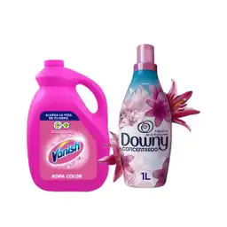 Combo Vanish Ropa Color + Suavizante Downy