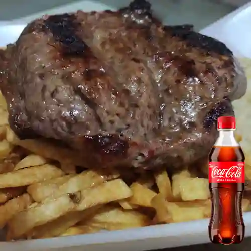 Churrasco 400 Gramos Arepa&Papa +Cocacola Org 400ml