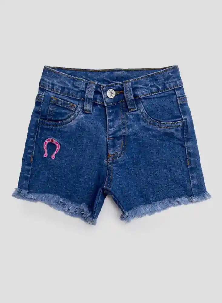 Short 9/12meses - Azul