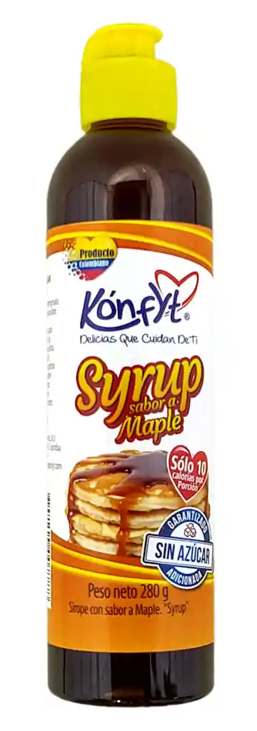 Konfyt Syrup Sabor a Maple
