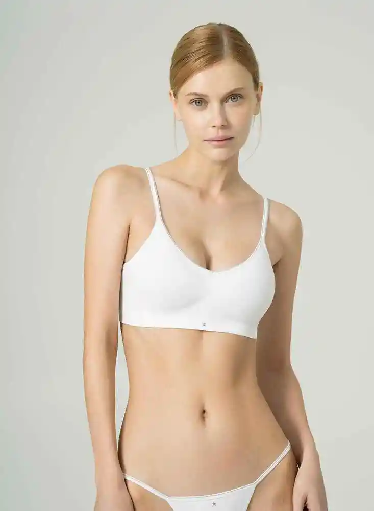 Top Tiras Delgadas Hush Mujer 9-11-bco 908
